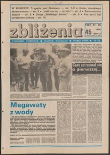 Zbliżenia : tygodnik społeczno-polityczny, 1987, nr 45