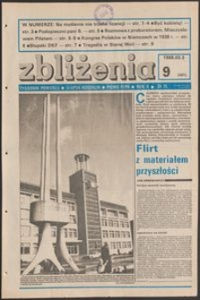 Zbliżenia : tygodnik społeczno-polityczny, 1988, nr 9
