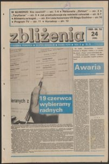 Zbliżenia : tygodnik społeczno-polityczny, 1988, nr 24