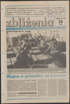 Zbliżenia : tygodnik społeczno-polityczny, 1988, nr 27