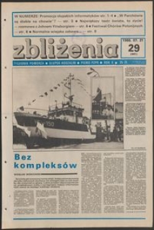 Zbliżenia : tygodnik społeczno-polityczny, 1988, nr 29