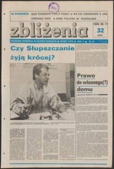 Zbliżenia : tygodnik społeczno-polityczny, 1988, nr 32