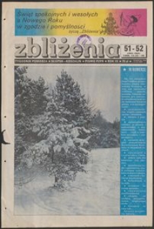 Zbliżenia : tygodnik społeczno-polityczny, 1988, nr 51/52