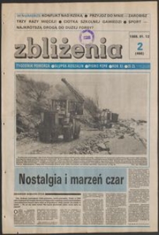 Zbliżenia : tygodnik społeczno-polityczny, 1989, nr 2