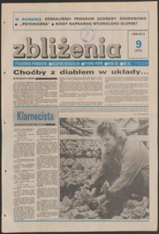 Zbliżenia : tygodnik społeczno-polityczny, 1989, nr 9