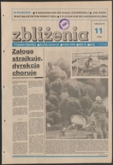 Zbliżenia : tygodnik społeczno-polityczny, 1989, nr 11