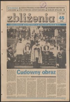 Zbliżenia : tygodnik społeczno-polityczny, 1989, nr 45