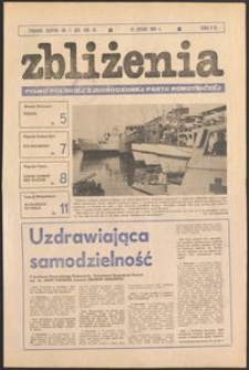 Zbliżenia : tygodnik społeczno-polityczny, 1981, nr 7