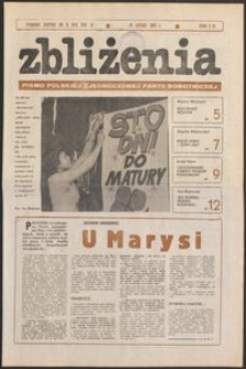 Zbliżenia : tygodnik społeczno-polityczny, 1981, nr 8