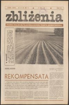 Zbliżenia : tygodnik społeczno-polityczny, 1981, nr 20