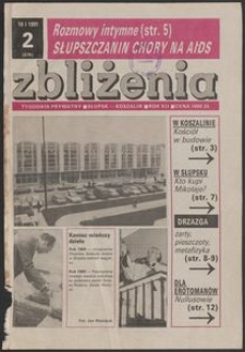 Zbliżenia : tygodnik społeczno-polityczny, 1991, nr 2