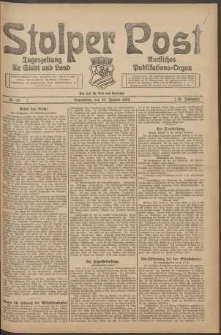 Stolper Post. Tageszeitung für Stadt und Land Nr. 16/1924