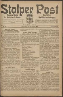 Stolper Post. Tageszeitung für Stadt und Land Nr. 20/1924