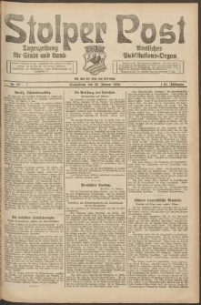 Stolper Post. Tageszeitung für Stadt und Land Nr. 22/1924
