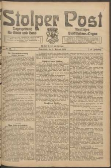 Stolper Post. Tageszeitung für Stadt und Land Nr. 28/1924