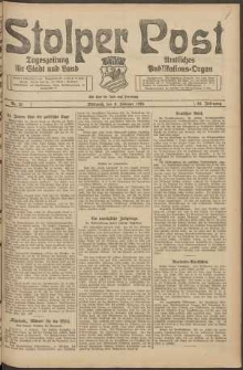 Stolper Post. Tageszeitung für Stadt und Land Nr. 31/1924