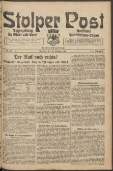 Stolper Post. Tageszeitung für Stadt und Land Nr. 36/1924