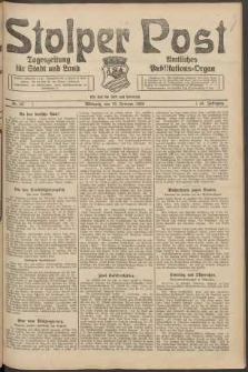 Stolper Post. Tageszeitung für Stadt und Land Nr. 37/1924