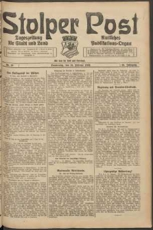 Stolper Post. Tageszeitung für Stadt und Land Nr. 38/1924