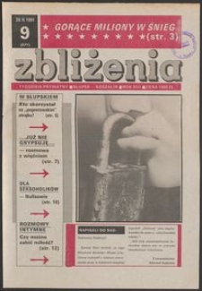 Zbliżenia : tygodnik społeczno-polityczny, 1991, nr 9