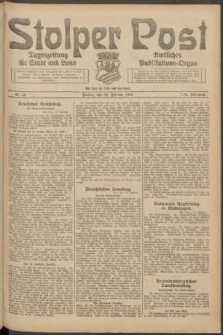 Stolper Post. Tageszeitung für Stadt und Land Nr. 45/1924