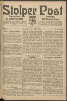 Stolper Post. Tageszeitung f&uuml;r Stadt und Land Nr. 56/1924