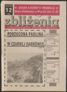 Zbliżenia : tygodnik społeczno-polityczny, 1991, nr 12