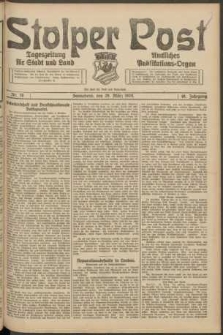 Stolper Post. Tageszeitung f&uuml;r Stadt und Land Nr. 76/1924