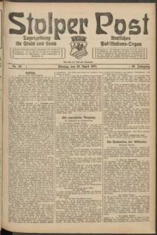 Stolper Post. Tageszeitung für Stadt und Land Nr. 99/1924