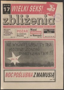 Zbliżenia : tygodnik społeczno-polityczny, 1991, nr 17