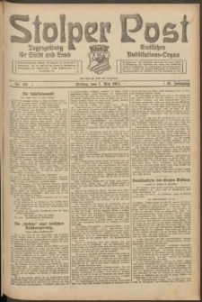 Stolper Post. Tageszeitung für Stadt und Land Nr. 103/1924