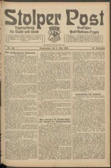 Stolper Post. Tageszeitung für Stadt und Land Nr. 108/1924