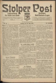 Stolper Post. Tageszeitung für Stadt und Land Nr. 115/1924