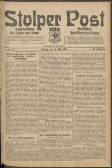 Stolper Post. Tageszeitung für Stadt und Land Nr. 117/1924