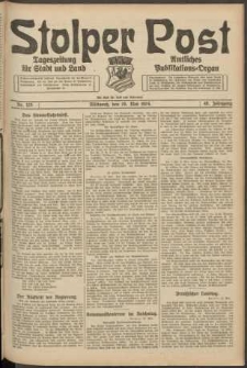Stolper Post. Tageszeitung für Stadt und Land Nr. 125/1924