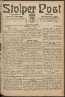 Stolper Post. Tageszeitung für Stadt und Land Nr. 139/1924