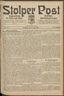 Stolper Post. Tageszeitung für Stadt und Land Nr. 141/1924