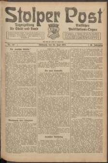 Stolper Post. Tageszeitung für Stadt und Land Nr. 147/1924