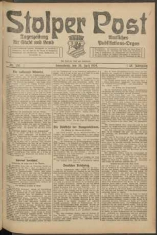 Stolper Post. Tageszeitung für Stadt und Land Nr. 150/1924