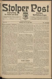 Stolper Post. Tageszeitung f&uuml;r Stadt und Land Nr. 151/1924