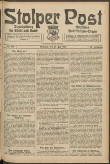 Stolper Post. Tageszeitung für Stadt und Land Nr. 164/1924