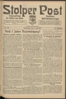 Stolper Post. Tageszeitung für Stadt und Land Nr. 178/1924