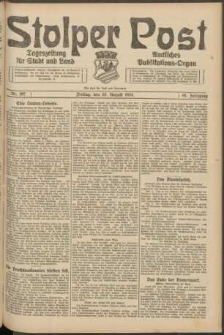 Stolper Post. Tageszeitung für Stadt und Land Nr. 197/1924