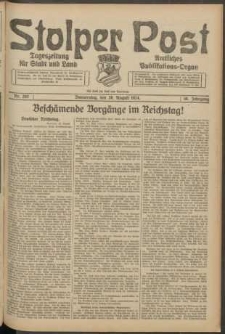 Stolper Post. Tageszeitung für Stadt und Land Nr. 202/1924