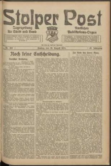 Stolper Post. Tageszeitung für Stadt und Land Nr. 203/1924