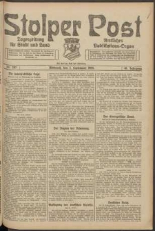 Stolper Post. Tageszeitung für Stadt und Land Nr. 207/1924