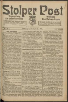 Stolper Post. Tageszeitung für Stadt und Land Nr. 213/1924