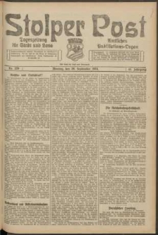 Stolper Post. Tageszeitung für Stadt und Land Nr. 229/1924