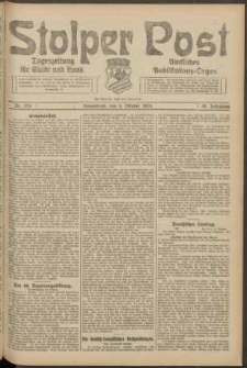 Stolper Post. Tageszeitung für Stadt und Land Nr. 234/1924