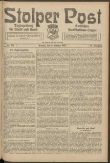 Stolper Post. Tageszeitung f&uuml;r Stadt und Land Nr. 235/1924